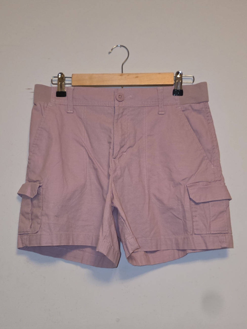 Lee Women's Cargo Shorts - Dusty Pink